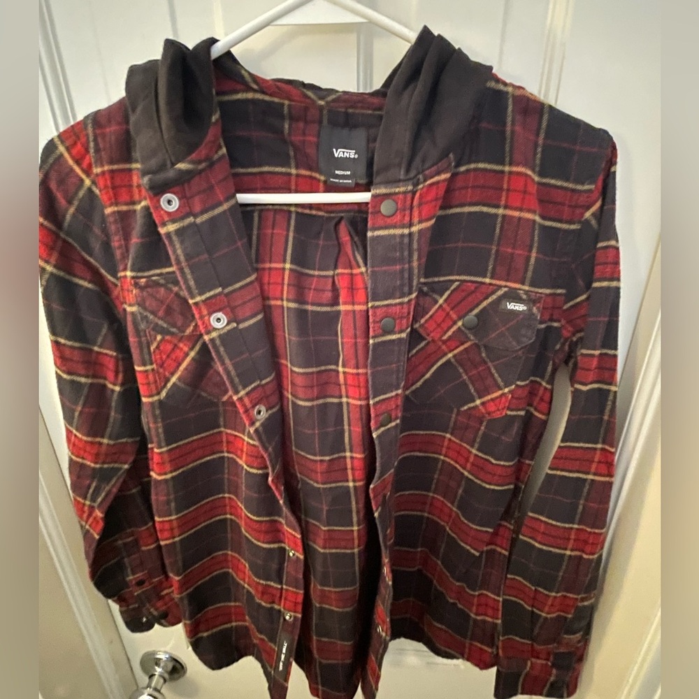 Vans Flannel Hoodie